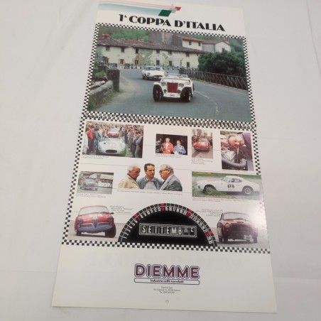 Calendario Auto storiche Coppa D'Italia 1986 ed. numerata 1315/2000