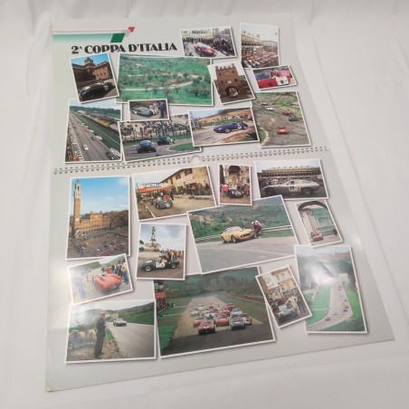 Calendario Auto storiche Coppa D'Italia 1987 Assessorato Comune Padova