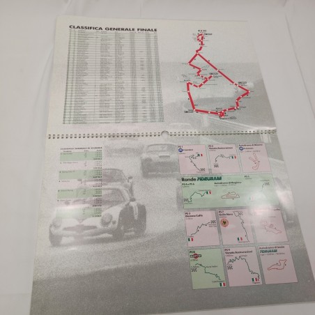 Calendario Auto storiche Coppa D'Italia 1987 Assessorato Comune Padova