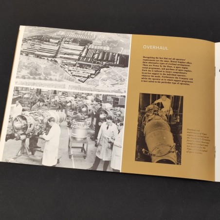 Brochure Rolls Royce Product Support for the Bristol Viper pub TJ 316 April 1968