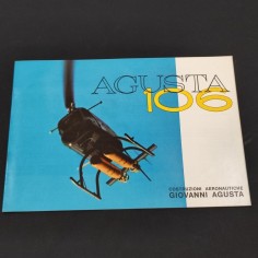 Brochure elicottero militare Agusta 106 sistema anti sommergibile