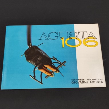 Brochure elicottero militare Agusta 106 sistema anti sommergibile