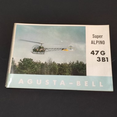 Agusta Bell brochure elicottero Super Alpino 47G 3B1