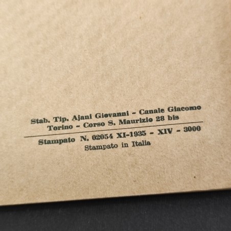FIAT Catalogo parti di ricambio per Chassis Balilla a quattro marce 2° ed. 1935