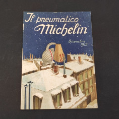 Rivista Il Pneumatico Michelin - Dicembre 1913 buono