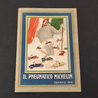 Rivista Il Pneumatico Michelin - Gennaio 1914 buono
