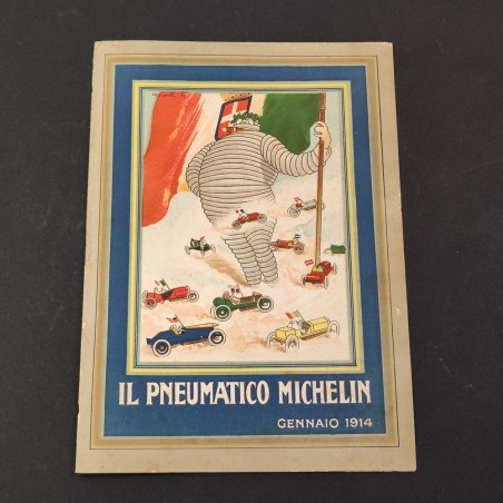 Rivista Il Pneumatico Michelin - Gennaio 1914 buono