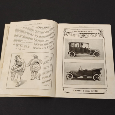 Rivista Il Pneumatico Michelin - Gennaio 1914 buono