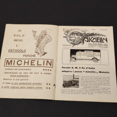 Rivista Il Pneumatico Michelin - Marzo 1914 buono 2