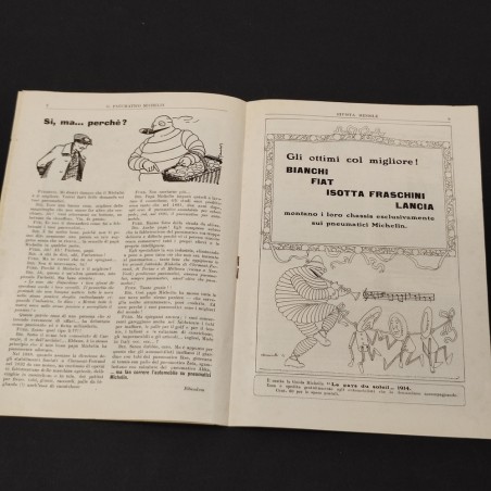 Rivista Il Pneumatico Michelin - Marzo 1914 buono