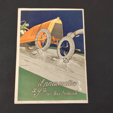 Rivista Il Pneumatico Michelin - Marzo 1914 buono