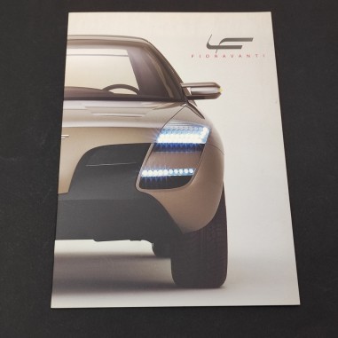 Leonardo Fioravanti brochure auto cross over YAK 2002 4 pagine ottima