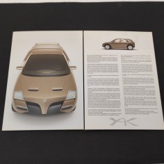 Leonardo Fioravanti brochure auto cross over YAK 2002 4 pagine ottima 2