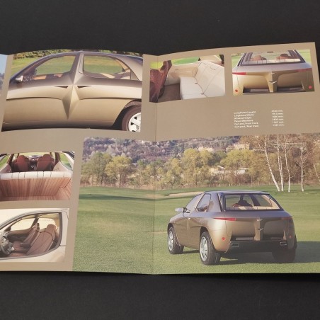 Leonardo Fioravanti brochure auto cross over YAK 2002 4 pagine ottima
