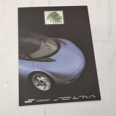Leonardo Fioravanti brochure auto SENSIVA 4 pagine ottima