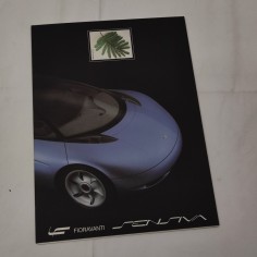 Leonardo Fioravanti brochure auto SENSIVA 4 pagine ottima 2