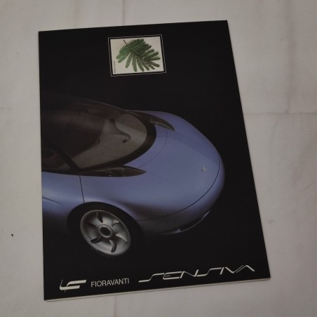 Leonardo Fioravanti brochure auto SENSIVA 4 pagine ottima