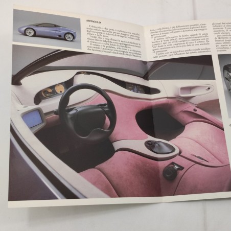 Leonardo Fioravanti brochure auto SENSIVA 4 pagine ottima