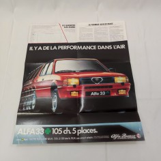 Alfa Romeo brochure depliant gamma modelli 1985 - Francese 2