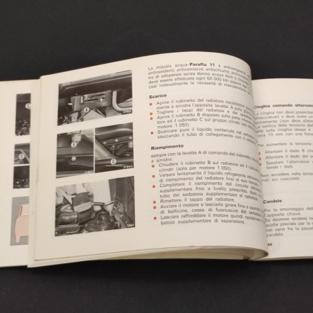 FIAT 127 Libretto uso manutenzione Stampato 603.05.815 - V 1980 - 80.000 - Buono