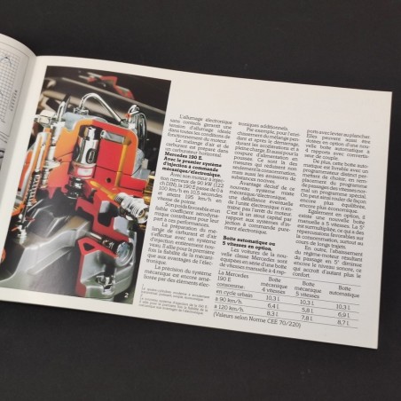 MERCEDES-BENZ 190/190E Brochure depliant Ed. Francese 03-03/1283 - Ottimo