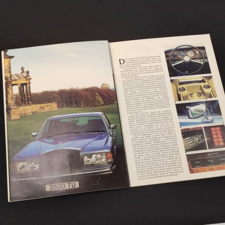 ROLLS-ROYCE Brochure Silver Spirit 1980 Ed. Francese