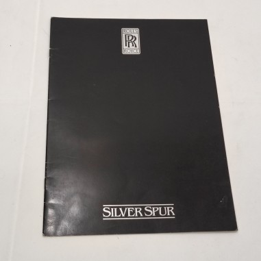 ROLLS-ROYCE Brochure Silver Spur 1980 Ed. Inglese