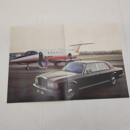 ROLLS-ROYCE Brochure Silver Spur 1980 Ed. Inglese