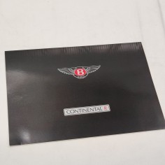 BENTLEY CONTINENTAL R brochure 3 pagine 1991 ottima