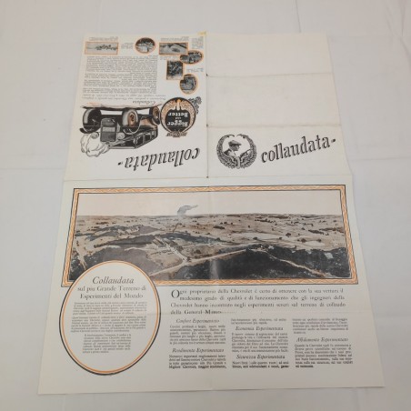 CHEVROLET Collaudata Brochure poster gamma modelli