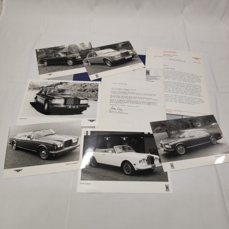 ROLLS ROYCE brochure cartella stampa 61° salone auto Torino 1986