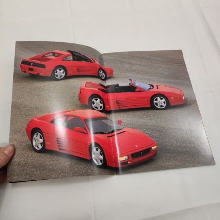 FERRARI 348 GT brochure originale 788/93 5M/11/93 buona