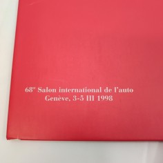 FERRARI Cartella stampa Prss kit 68° salone dell'auto Ginevra 3-5 III 1998 2