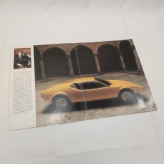 DE TOMASO Pantera brochure 28x36 cm ed. ingelse, condizioni mediocri 2