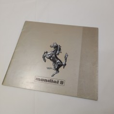 FERRARI Mondial 8 brochure depliant n° 189/80 - settembre 1980