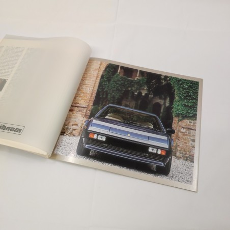 FERRARI Mondial 8 brochure depliant n° 189/80 - settembre 1980