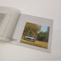 FERRARI Mondial Cabriolet  brochure depliant N. 313/84 - giugno 1984 2