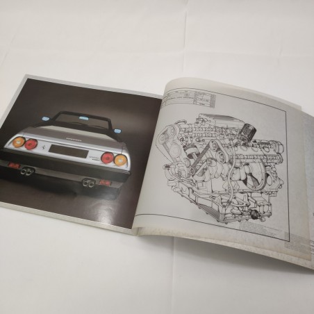 FERRARI Mondial Cabriolet  brochure depliant N. 313/84 - giugno 1984