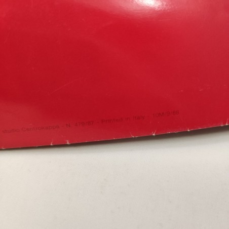 FERRARI F40 brochure depliant originale n° 479/87 settembre 1988