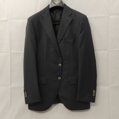 Abito uomo completo giacca pantalone Brando taglia 48 100% lana grigio 2