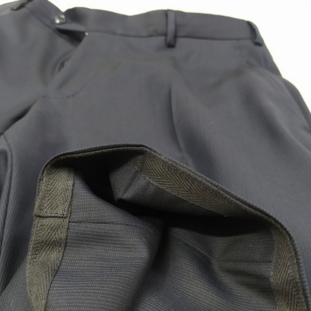 Abito uomo completo Brando 100% lana colore blu tg 48/50 mai usato