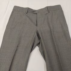 Abito uomo Sartoria Rossi tg 48 colore grigio con righe blu usato 2