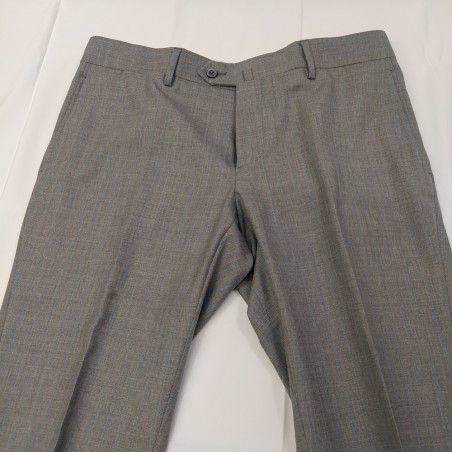Abito uomo Sartoria Rossi tg 48 colore grigio con righe blu usato