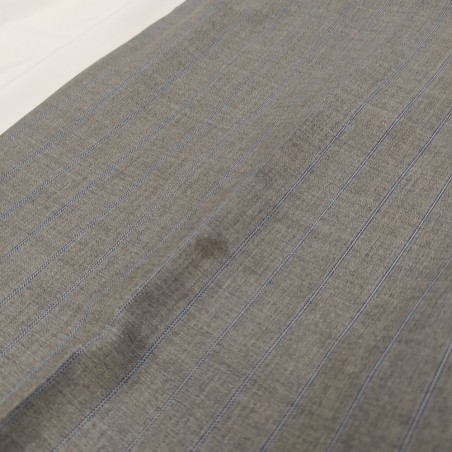 Abito uomo Sartoria Rossi tg 48 colore grigio con righe blu usato