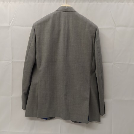 Abito uomo Sartoria Rossi tg 48 colore grigio con righe blu usato