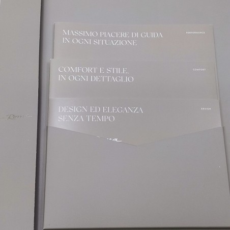 FERRARI La Nuova Dolce vita, cartella di presentazione Press Kit