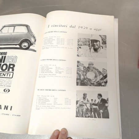 LOTTERIA DI MONZA 8° GRAN PREMIO FORMULA 3 AUTODROMO DI MONZA 26 GIUGNO 1966