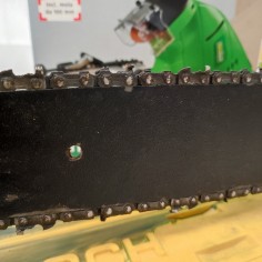 Motosega McCulloch usata a miscela 2 tempi con affilatore pari nuovo 2