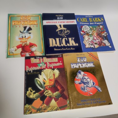 5 volumi Disney Speciale Paperon de Paperoni anni 90