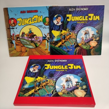 Fumetto Jungle Jim Pacific Comics Club numeri 5 e 6 con custodia - Discreto